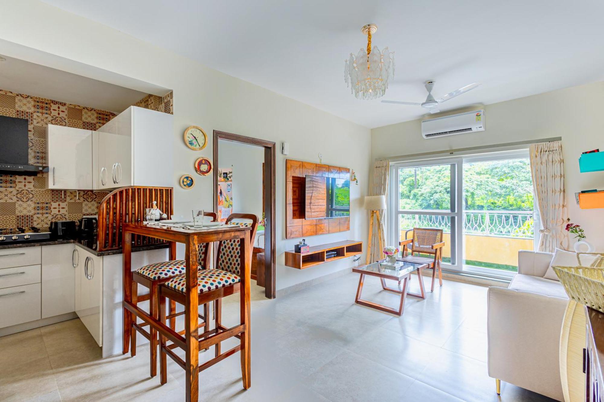קנדולים Alaya Stays 1 Bhk With Balcony & Pool - Veera Marina מראה חיצוני תמונה