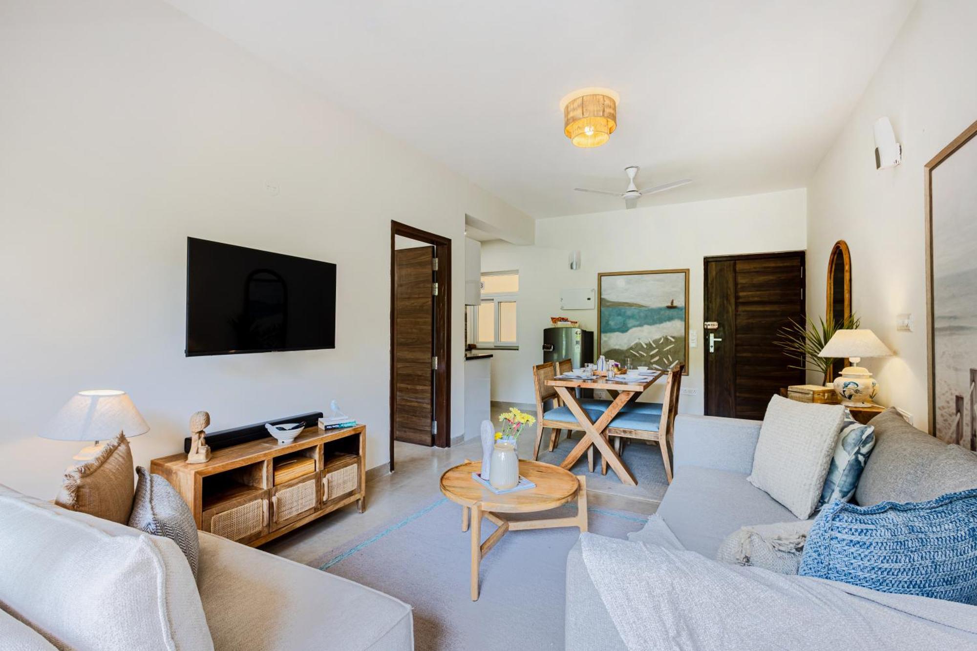 קנדולים Alaya Stays 1 Bhk With Balcony & Pool - Veera Marina מראה חיצוני תמונה