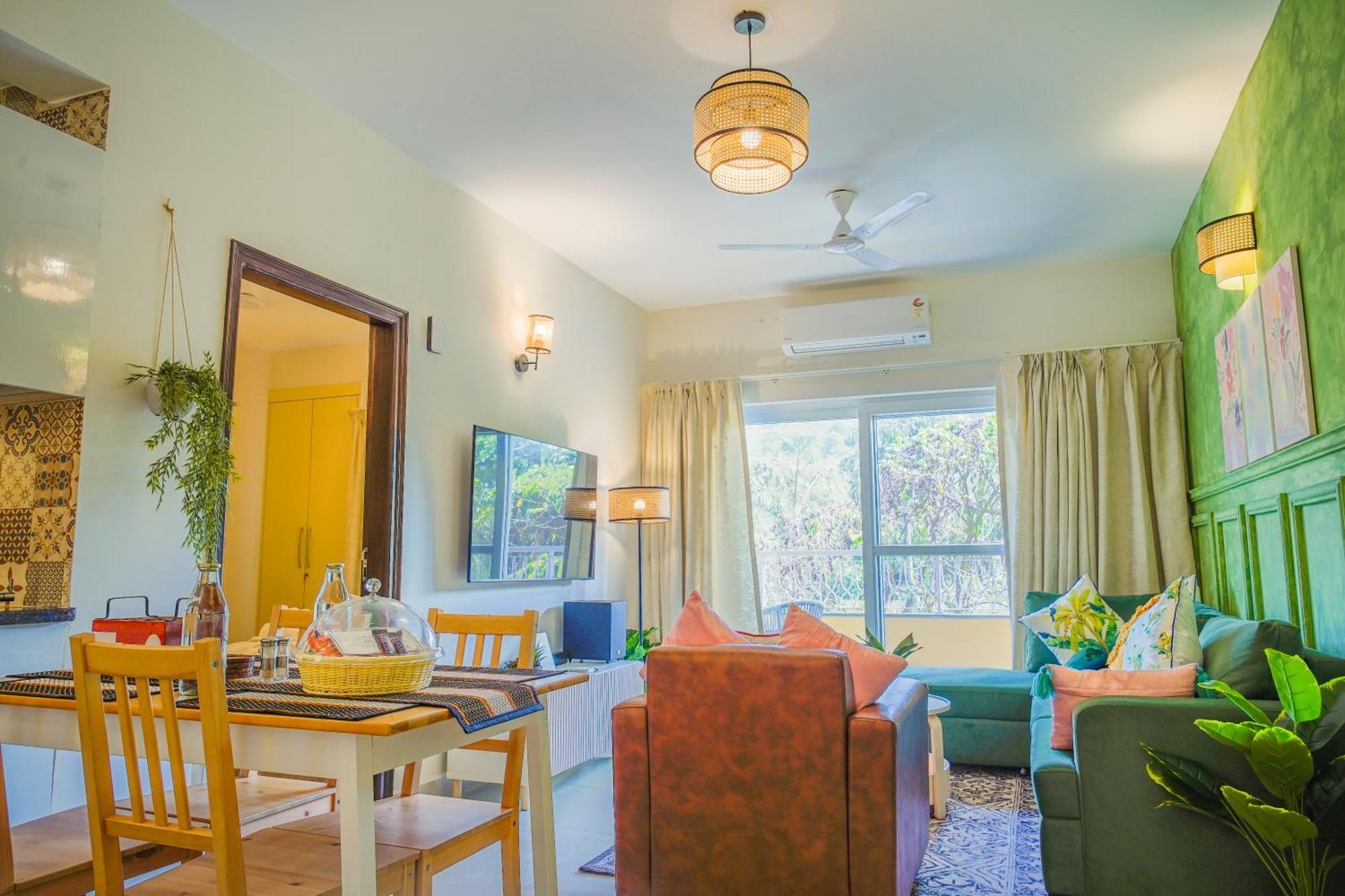 קנדולים Alaya Stays 1 Bhk With Balcony & Pool - Veera Marina מראה חיצוני תמונה